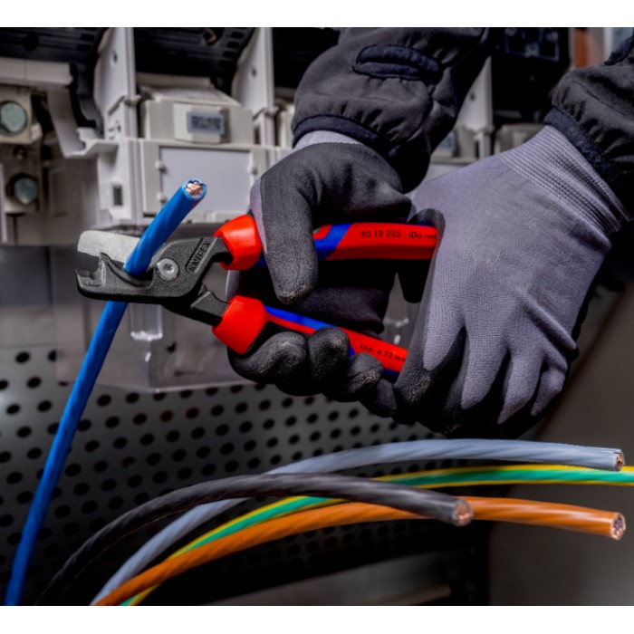 Ножиці для різання кабелів 225мм StepCut XL 95 12 225 KNIPEX Ножиці для різання кабелів 225мм StepCut XL 95 12 225 KNIPEX