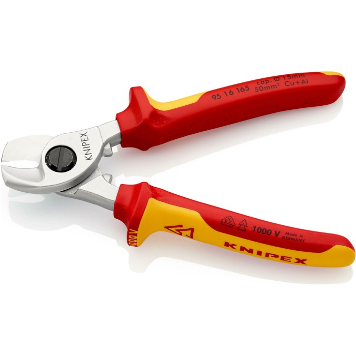 Ножиці для різки кабелів KNIPEX 95 16 165 Ножиці для різки кабелів KNIPEX 95 16 165