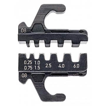 Матриці змінні підходять тільки для KNIPEX MultiCrimp® 97 33 02, 97 33 01