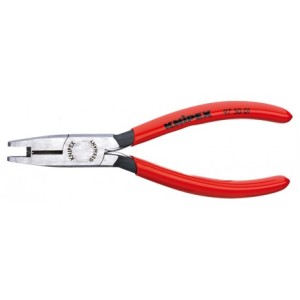 Інструмент для опресовування для штекеров Scotchlok з ріжучими крайками KNIPEX 97 50 01, фосфатований