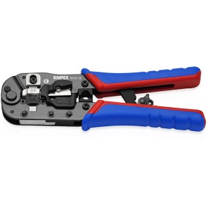Інструмент для опресування для штекерів Western RJ45 KNIPEX 97 50 01 SB