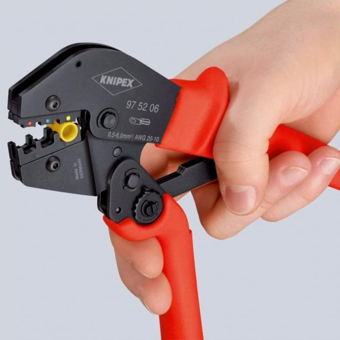 Кліщі затискні для обпресування KNIPEX 97 52 06 Кліщі затискні для обпресування KNIPEX 97 52 06