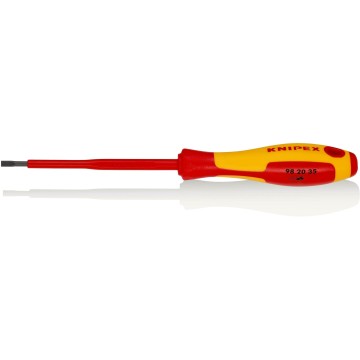 Викрутка ізольована VDE KNIPEX, SL 0,6х3,5х100мм, 98 20 35