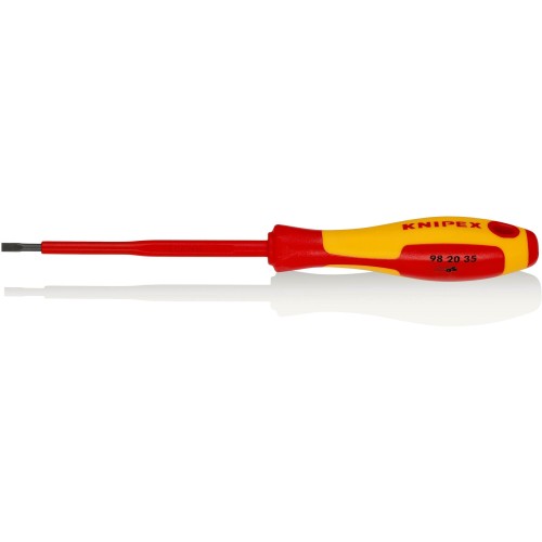 Викрутка ізольована VDE KNIPEX, SL 0,6х3,5х100мм, 98 20 35