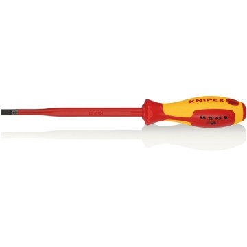 Викрутка для гвинтів з шліцьовою головкою (тонка) KNIPEX 98 20 65 SL