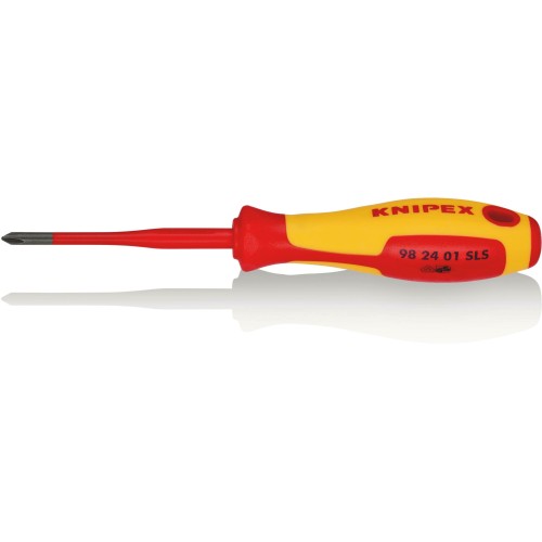 Викрутка ізольована тонка VDE KNIPEX, PH/S 1, 98 24 01 SLS