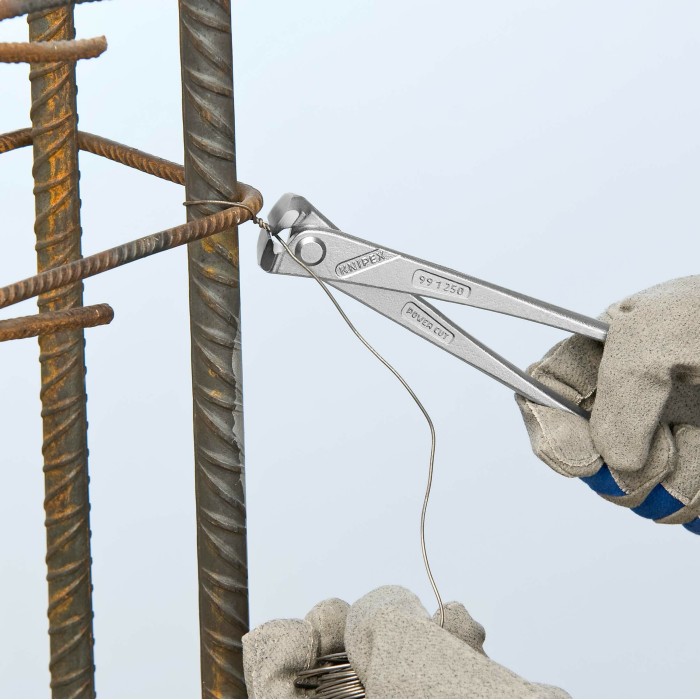 Кліщі арматурні особливої потужності діаметр 3,3мм KNIPEX 99 14 250 SB, (25мм), оцинковані Кліщі арматурні особливої потужності діаметр 3,3мм KNIPEX 99 14 250 SB, (25мм), оцинковані