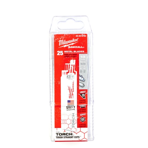 Полотно для шабельних пил TORCH MILWAUKEE, 150х1,4мм, (25шт), (метал)