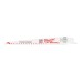 Полотно для шабельних пил FANG TIP THIN KERF MILWAUKEE, 150х5,0мм, (50шт), (деревина з цвяхами)
