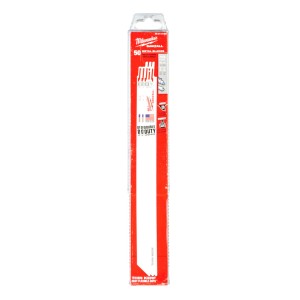 Полотно для шабельлних пил THIN KERF MILWAUKEE, 300х1,4мм, (50шт), (метал)