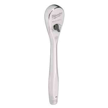 Тріскачка хромована для головок 1/4'' MILWAUKEE, 152мм, (заміна на 4932499523)