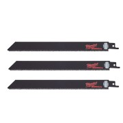 Полотно для шабельних пил Carbide Grit MILWAUKEE, 230мм, (3шт) (чавун, абразивні матеріали, фіберглас)