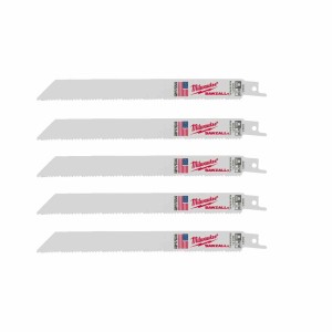 Полотно для шабельних пил THIN KERF MILWAUKEE, 200х3,1/2,1мм, (5шт), (універсальні)