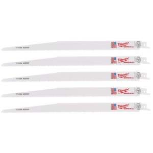 Полотно для шабельних пил THIN KERF MILWAUKEE, 300х3,1/2,1мм, (5шт), (универсальні)