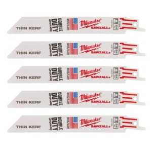 Полотно для шабельних пил THIN KERF MILWAUKEE, 150х1,0мм, (5шт), (метал)