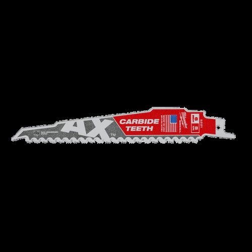 Полотно для шабельних пил AX CARBIDE MILWAUKEE, 150х5мм, (деревина з цвяхами)