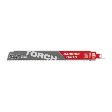 Полотно для шабельних пил TORCH CARBIDE MILWAUKEE, 230х2,5мм, (метал)