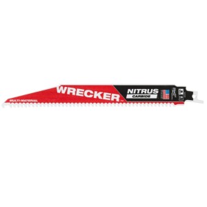 Полотно для шабельних пил WRECKER CARBIDE NITRUS MILWAUKEE, 230х4,2мм, (мультіматеріал)