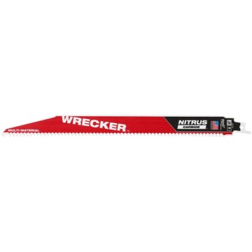 Полотно для шабельних пил WRECKER CARBIDE NITRUS MILWAUKEE, 300х4,2мм, (мультіматеріал)