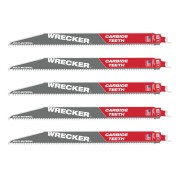 Полотно для шабельних пил WRECKER CARBIDE MILWAUKEE, 300х4,2мм, (5шт), (мультіматеріал)