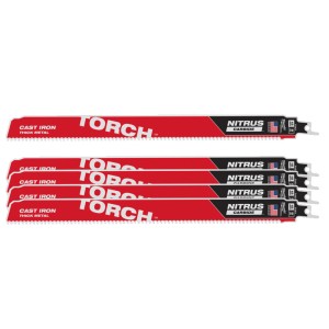 Полотно для шабельних пил TORCH CARBIDE NITRUS MILWAUKEE, 300х3,1мм, (5шт), (метал)