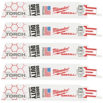 Полотно для шабельних пил TORCH MILWAUKEE, 150х2,5мм, (5шт), (метал)