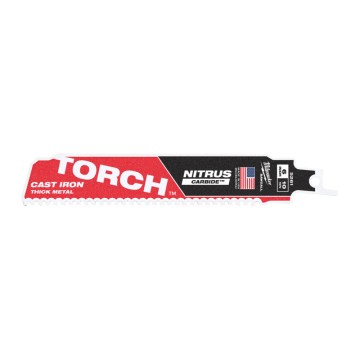 Полотно для шабельних пил TORCH CARBIDE NITRUS MILWAUKEE, 150х2,5мм, (метал)