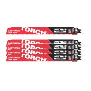 Полотно для шабельних пил TORCH CARBIDE NITRUS MILWAUKEE, 230х2,5мм, (5шт), (метал)