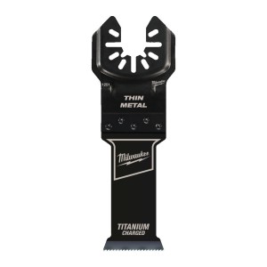 Полотно для мультітула Bi-Metal Ti OPEN-LOK™ MILWAUKEE, 28х55мм, (10шт), (тонкий метал)