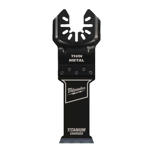 Полотно для мультітула Bi-Metal Ti OPEN-LOK™ MILWAUKEE, 28х55мм, (10шт), (тонкий метал)