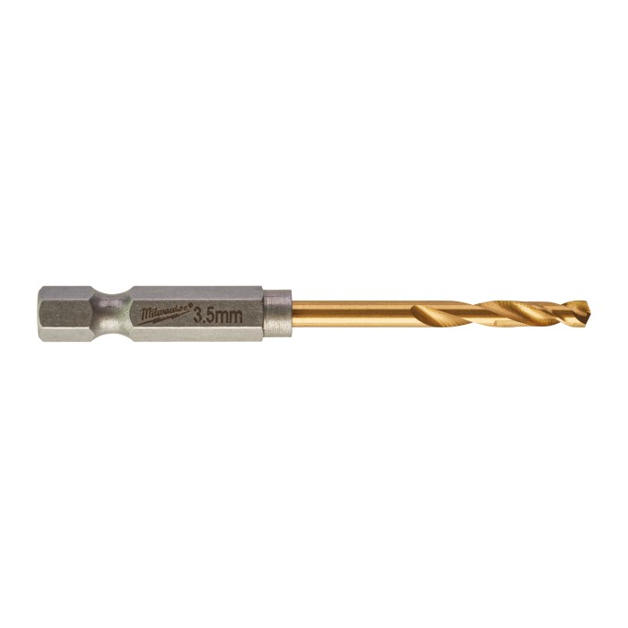 Свердло по металу RedHEX SHOCKWAVE HSS-TiN MILWAUKEE, діаметр 3,5х69х25мм, (2шт) Свердло по металу RedHEX SHOCKWAVE HSS-TiN MILWAUKEE, діаметр 3,5х69х25мм, (2шт)