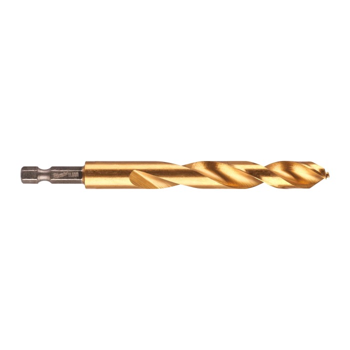 Свердло по металу RedHEX SHOCKWAVE HSS-TiN MILWAUKEE, діаметр 11,5х126х81мм Свердло по металу RedHEX SHOCKWAVE HSS-TiN MILWAUKEE, діаметр 11,5х126х81мм