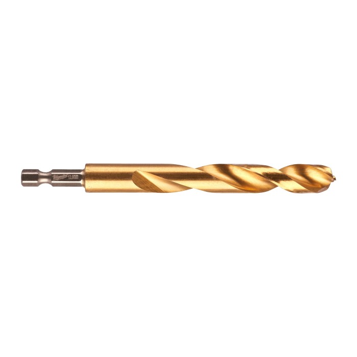 Свердло по металу RedHEX SHOCKWAVE HSS-G TiN MILWAUKEE, діаметр 12,0х127х82мм Свердло по металу RedHEX SHOCKWAVE HSS-G TiN MILWAUKEE, діаметр 12,0х127х82мм