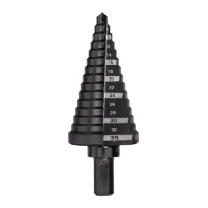 Свердло ступінчасте Step Drill MILWAUKEE, діаметр 6-35мм з кроком 2-3мм