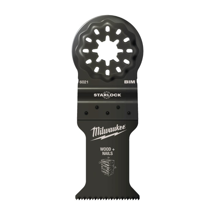 Полотно для мультітула BiM STARLOCK MILWAUKEE, 35х42мм, (10шт) (деревина з цвяхами) Полотно для мультітула BiM STARLOCK MILWAUKEE, 35х42мм, (10шт) (деревина з цвяхами)
