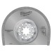 Полотно для мультітула STARLOCK MILWAUKEE, Diamond Grit 75х25х1,2мм (видалення затирки)