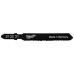 Полотно для лобзиків T130 Coarse grit MILWAUKEE, 54мм, зерно 30, (чавун)