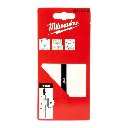 Полотно для лобзиків T150 MILWAUKEE, 54мм, зерно 50, (чавун)