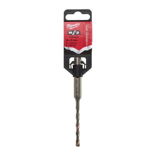 Бур SDS-PLUS M2 MILWAUKEE, діаметр 5,0х110х50мм