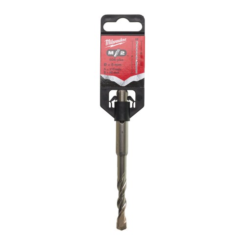 Бур SDS-PLUS M2 MILWAUKEE, діаметр 8,0х110х50мм
