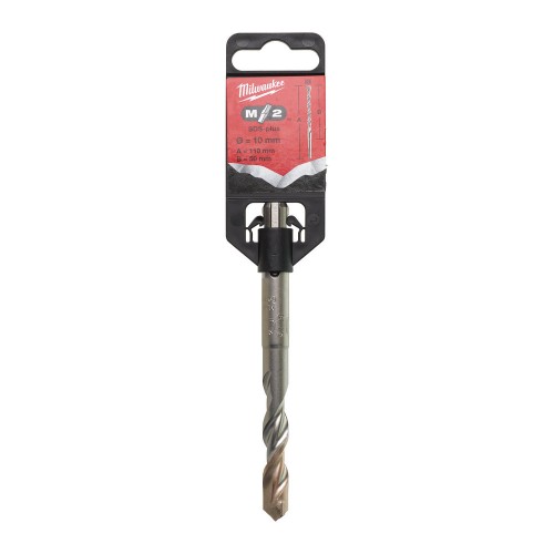Бур SDS-PLUS M2 MILWAUKEE, діаметр 10,0х110х50мм