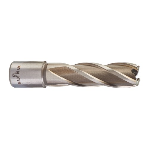 Кільцева фреза по металу MILWAUKEE, HSS (WELDON), діаметр 17x50мм