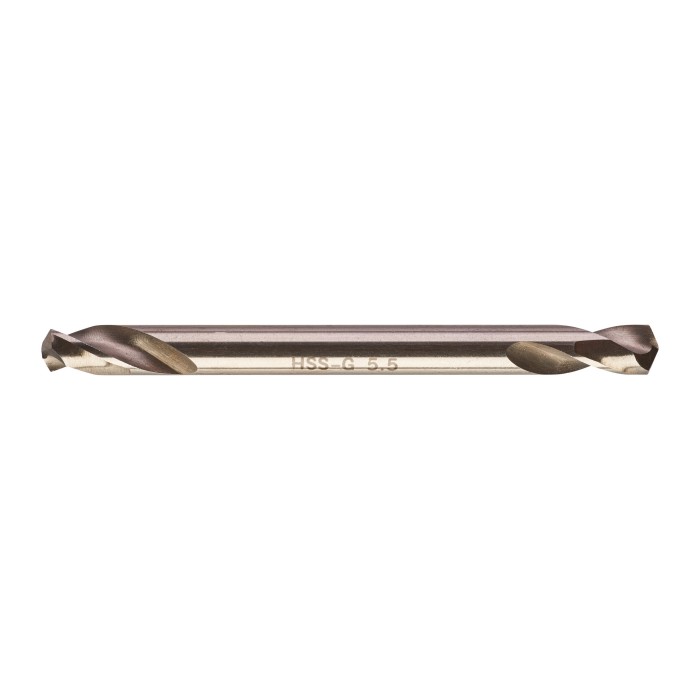 Свердло по металу HSS-G MILWAUKEE, DIN 1412 C, діаметр 5,5х66х19мм, двостороннє, (10шт), пластикова коробка Свердло по металу HSS-G MILWAUKEE, DIN 1412 C, діаметр 5,5х66х19мм, двостороннє, (10шт), пластикова коробка