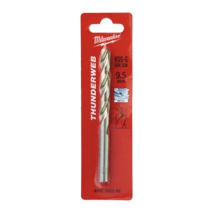 Свердло по металу THUNDERWEB HSS-G MILWAUKEE DIN338, діаметр 9,5x125х81мм