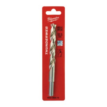 Свердло по металу THUNDERWEB HSS-G MILWAUKEE DIN338, діаметр 12,5x151х101мм