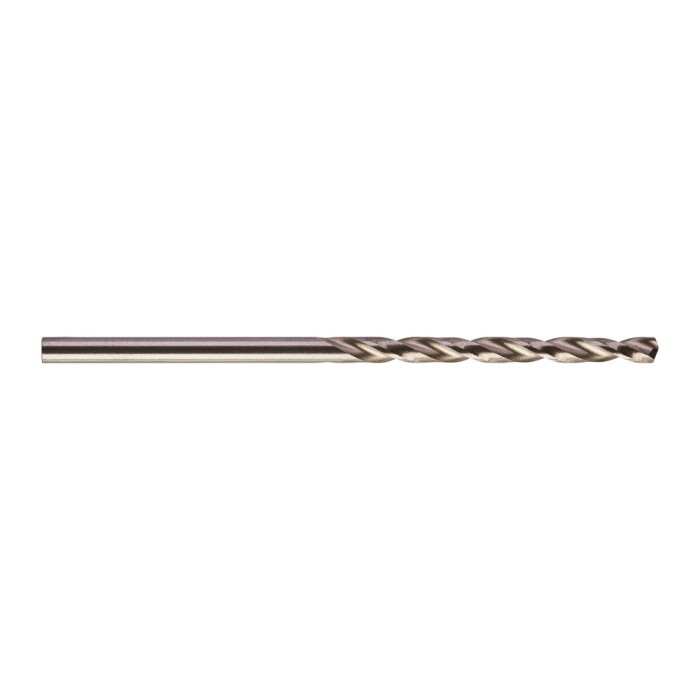 Свердло по металу THUNDERWEB HSS-G MILWAUKEE DIN338, діаметр 2,5x57х30мм, (10шт), пластикова коробка Свердло по металу THUNDERWEB HSS-G MILWAUKEE DIN338, діаметр 2,5x57х30мм, (10шт), пластикова коробка