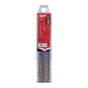 Бур SDS-PLUS M2 MILWAUKEE, діаметр 5,0х160х100мм, (10шт), пластикова коробка