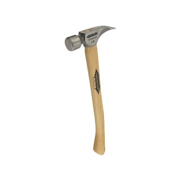 Молоток титановий з рукояткою гіккорі MILWAUKEE STILETTO, Ti14SC-H18