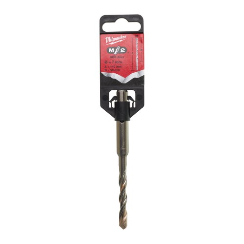 Бур SDS-PLUS M2 MILWAUKEE, діаметр 7,0х110х50мм