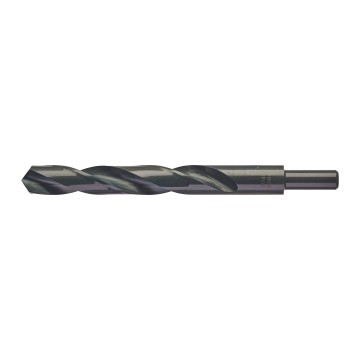 Свердло по металу DIN338 HSS-R MILWAUKEE, діаметр 19,5х205х140мм (з проточним хвостовиком), пластикова коробка